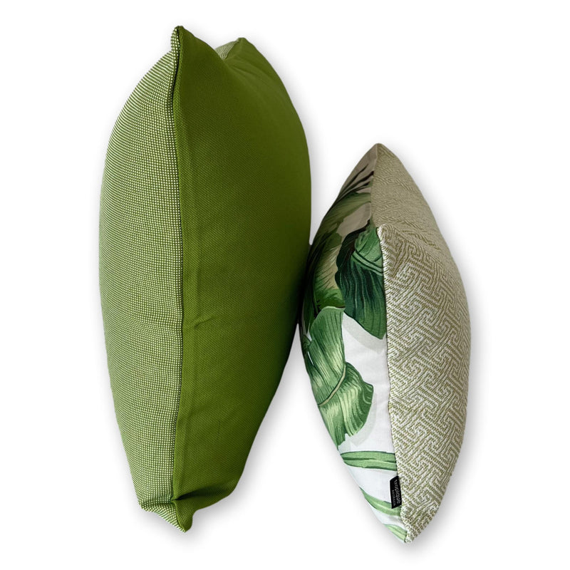 Palmiers Quay in Verde Lumbar Set