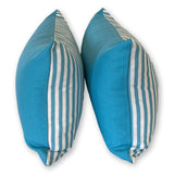 Sunlounger Cove in Aqua Reverse Finish Set of 2