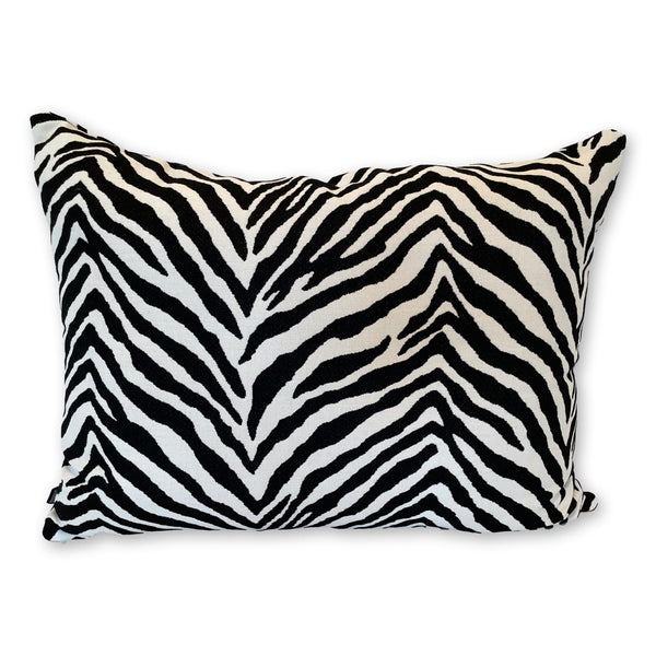 Lounge Back - Zebra Black & White