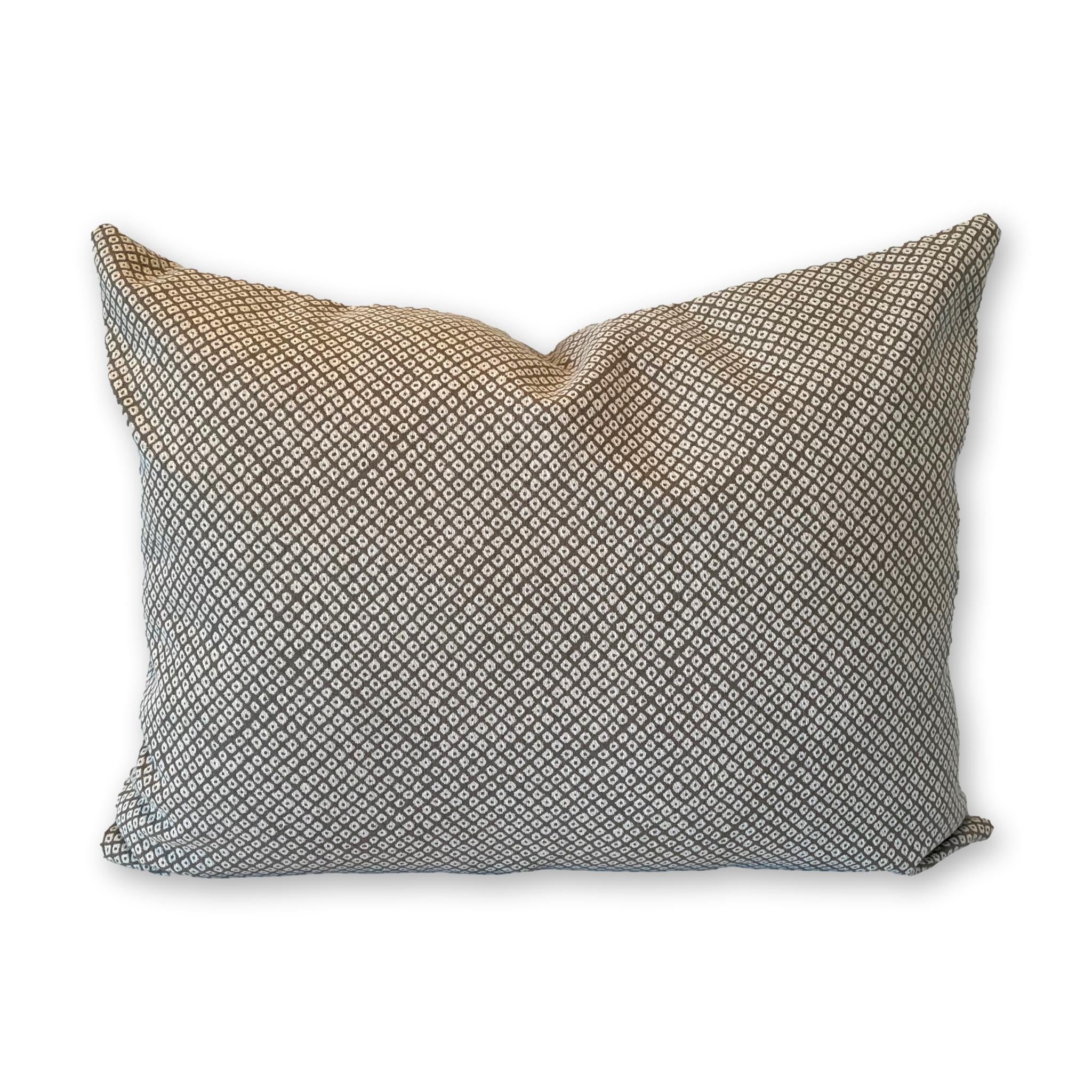 Lounge Back - Shibori in Stone