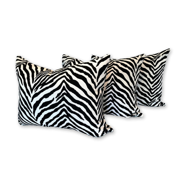 Lounge Back - Zebra Black & White