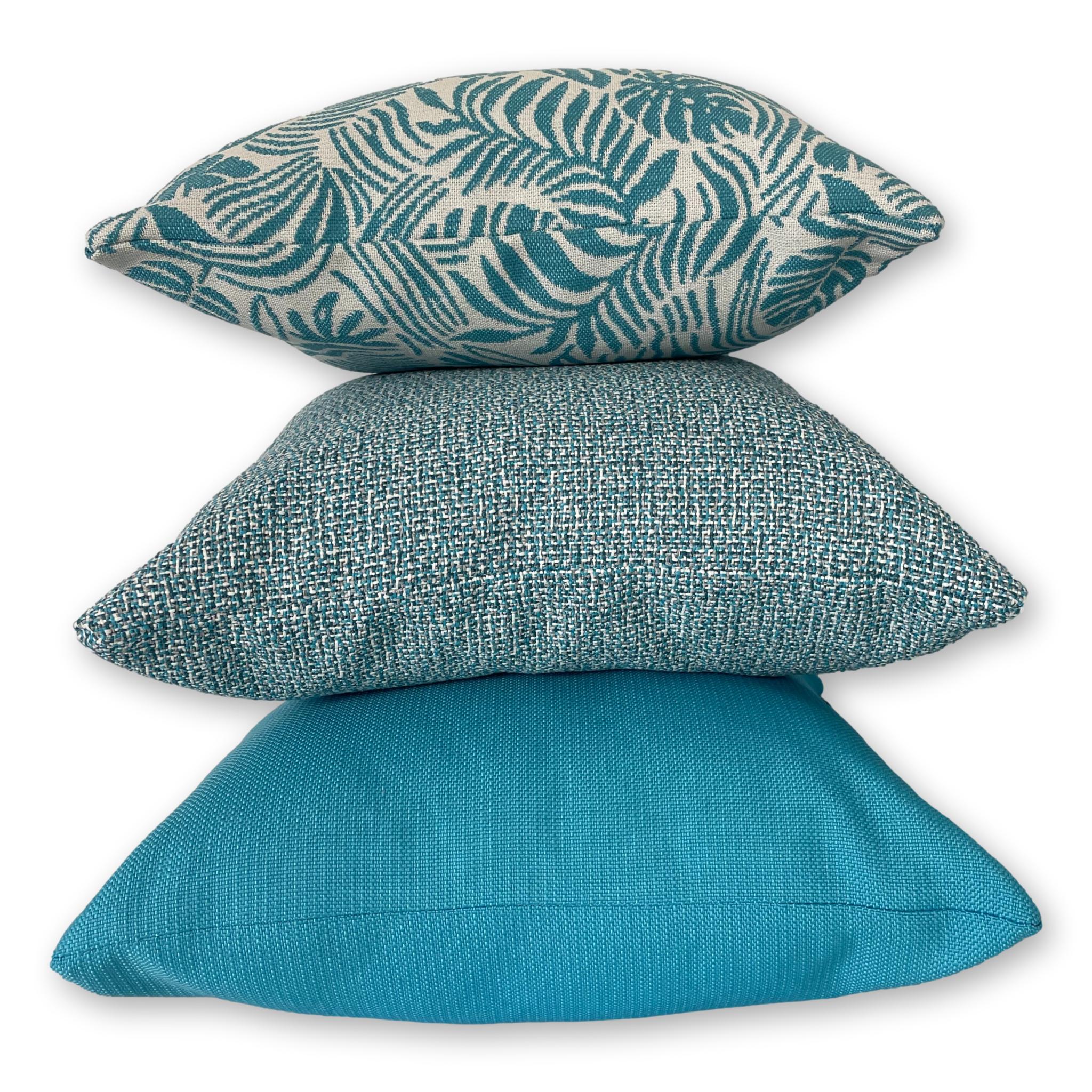 Tropical Leaf in Reef Set of 3 Covers