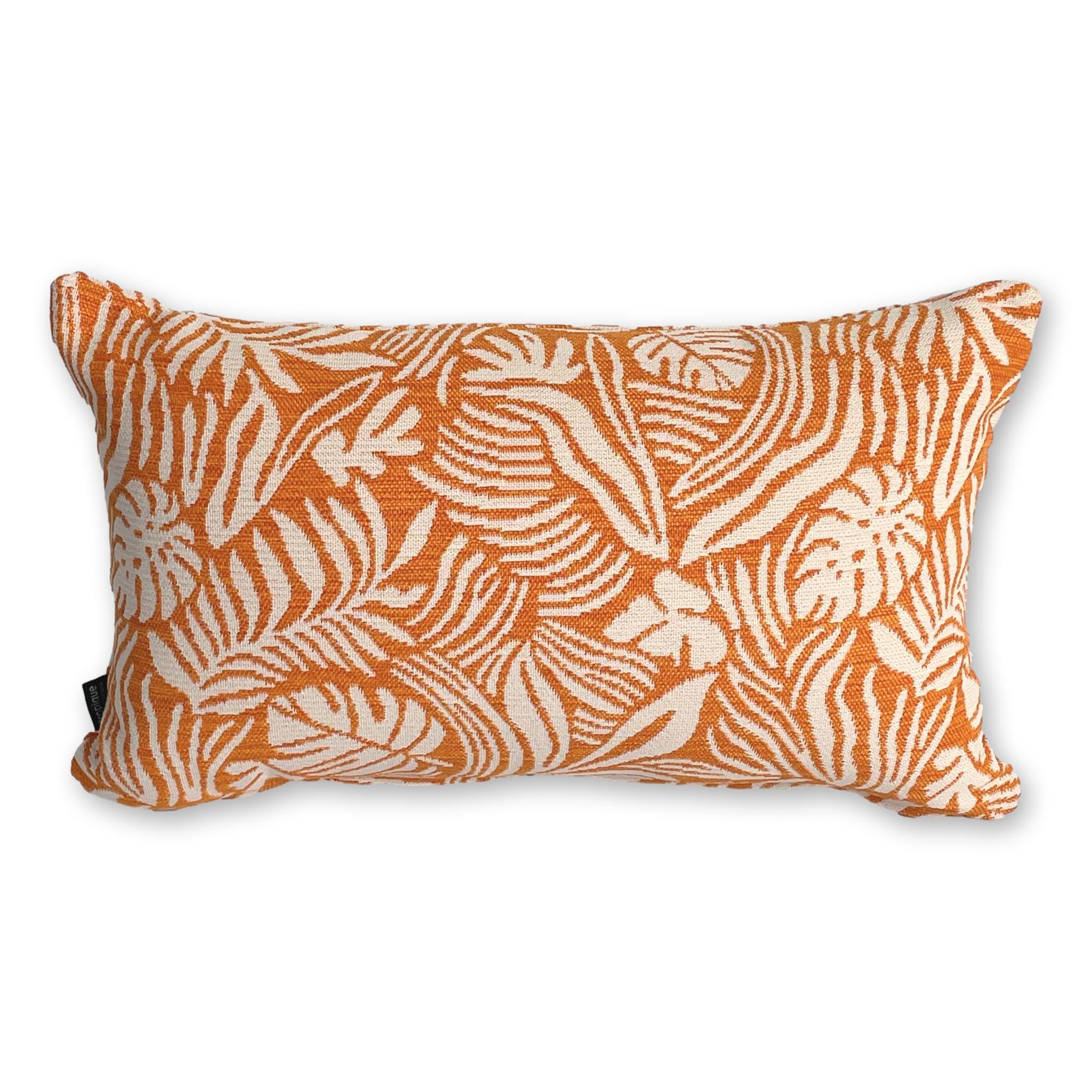 Tropical Leaf in Orange