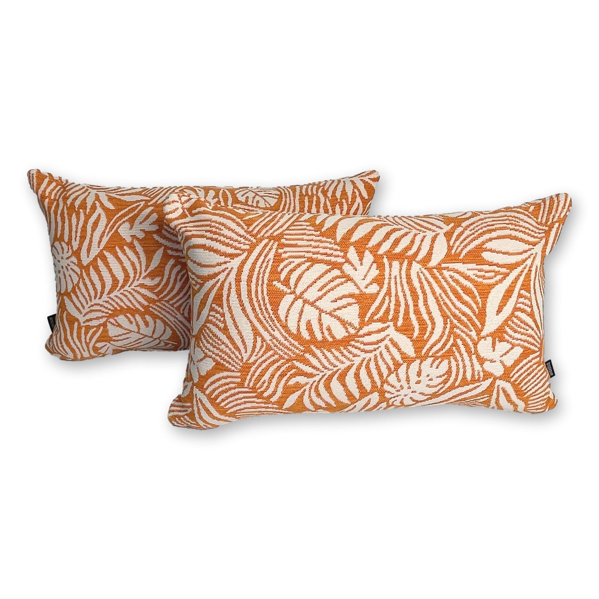 Tropical Leaf in Orange
