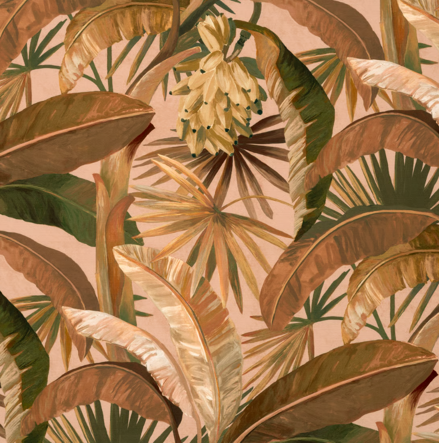 Mokum Tropicalia Whisky Bench Seat Cushion