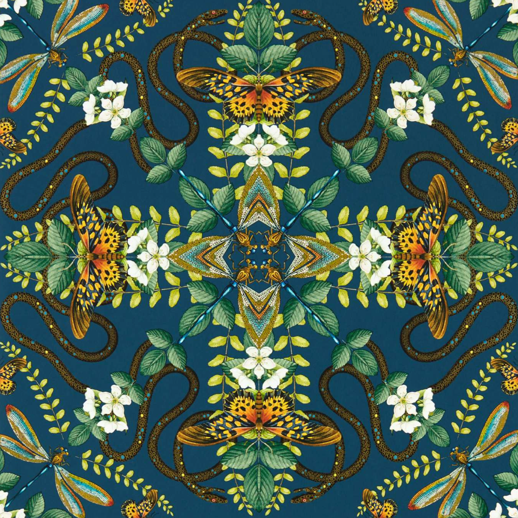 Clarke and Clarke Wallpaper Emerald Forest