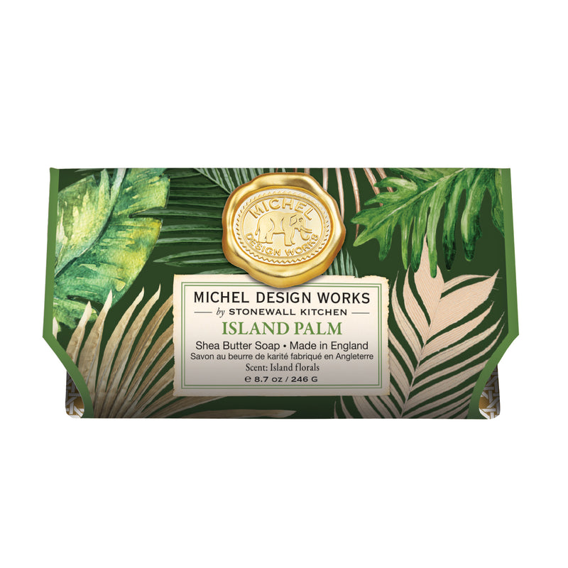Soap Bar Large Island Palm