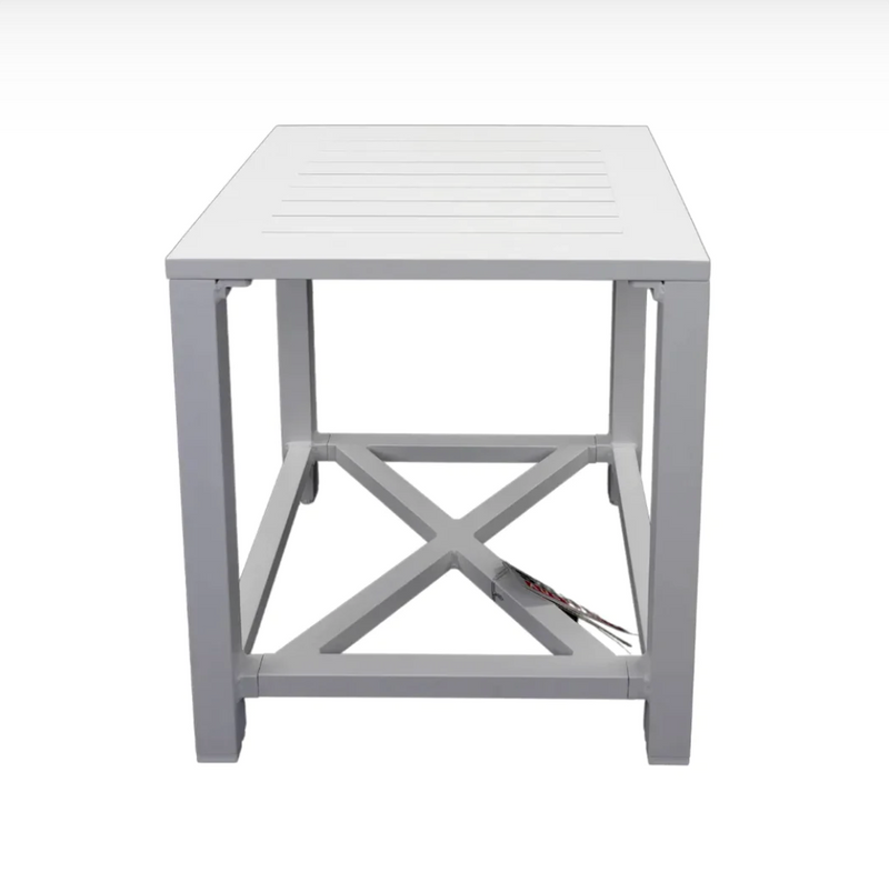 Shelta Bridgeport Side Table White