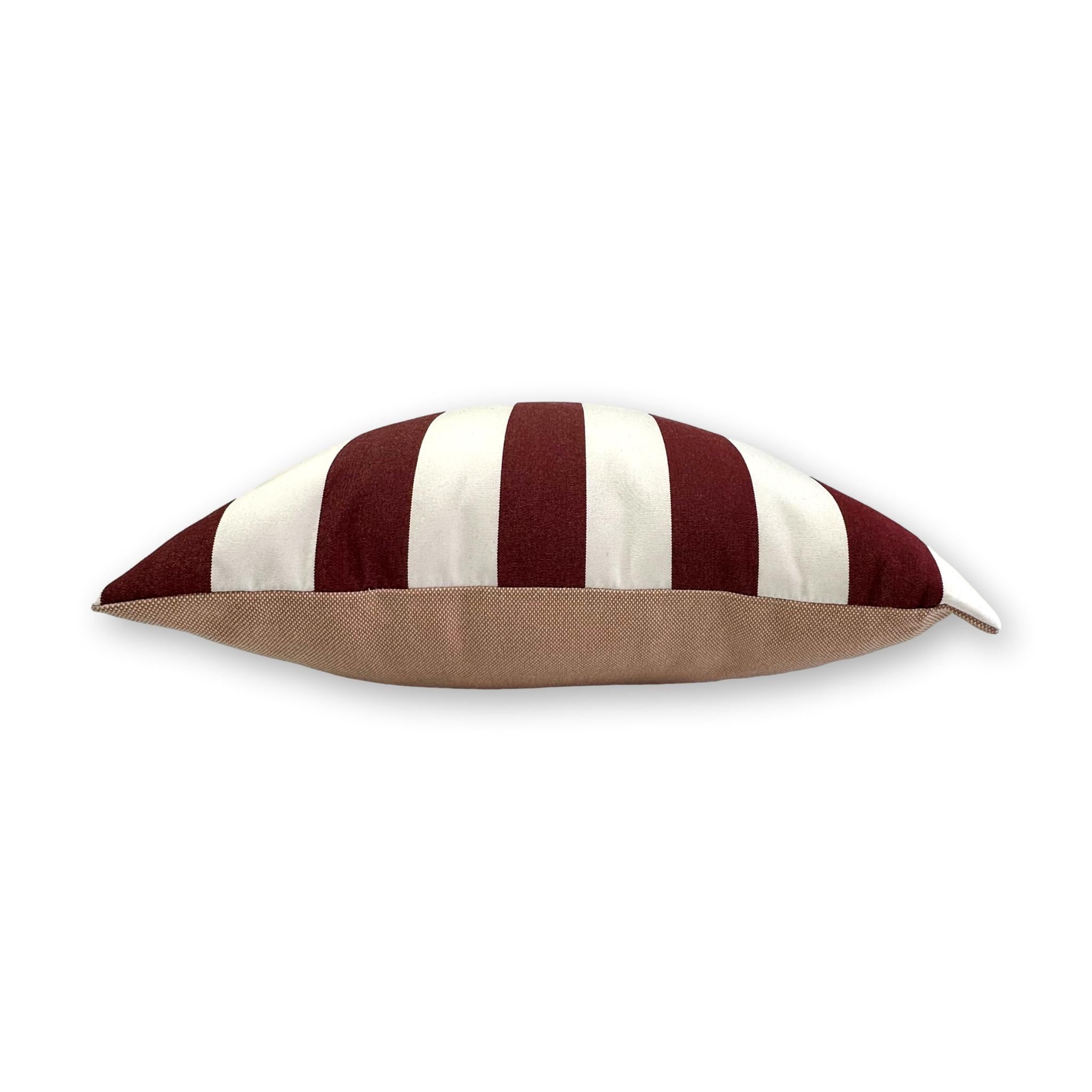 Spritz Stripe Berry & White