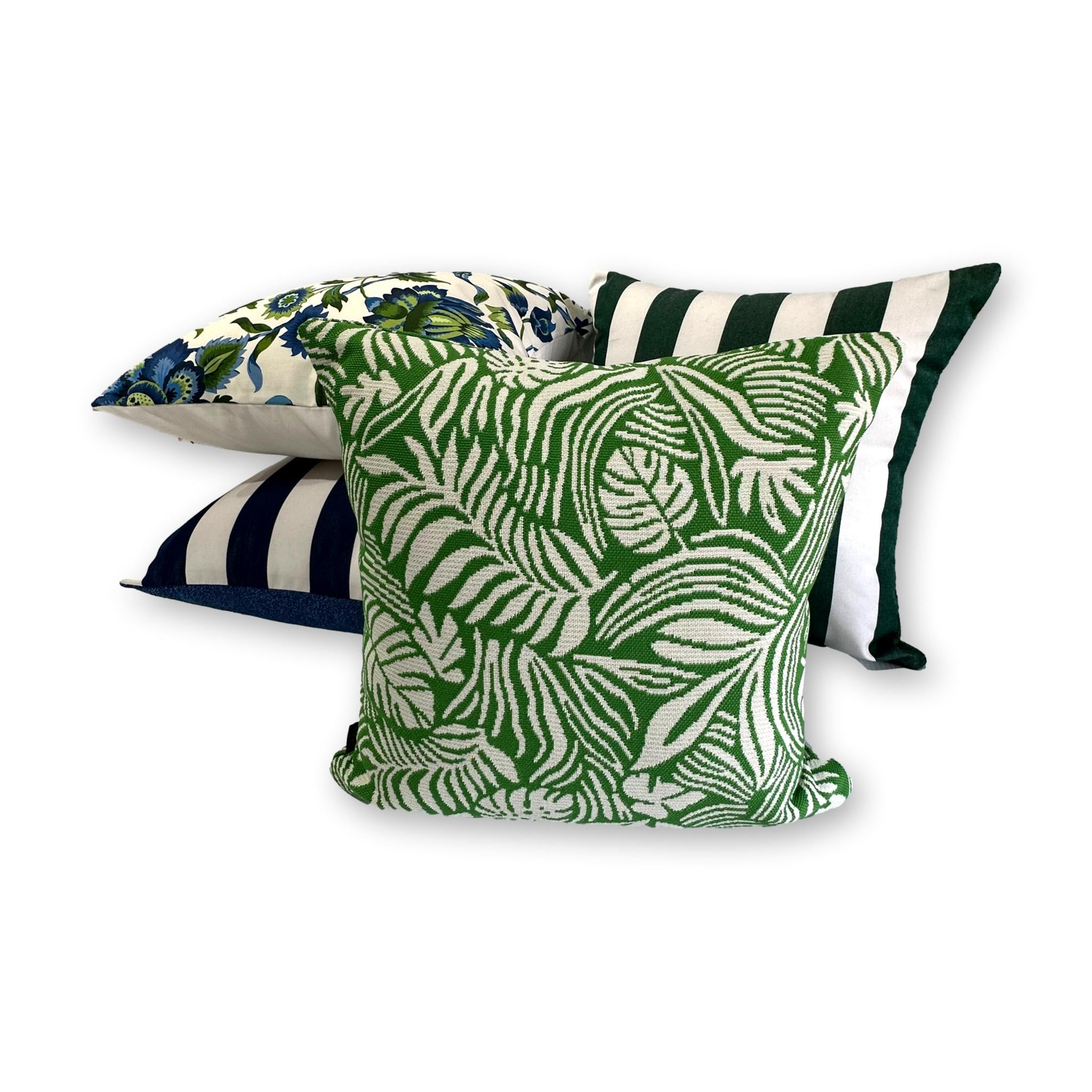 Spritz Stripe Green & White