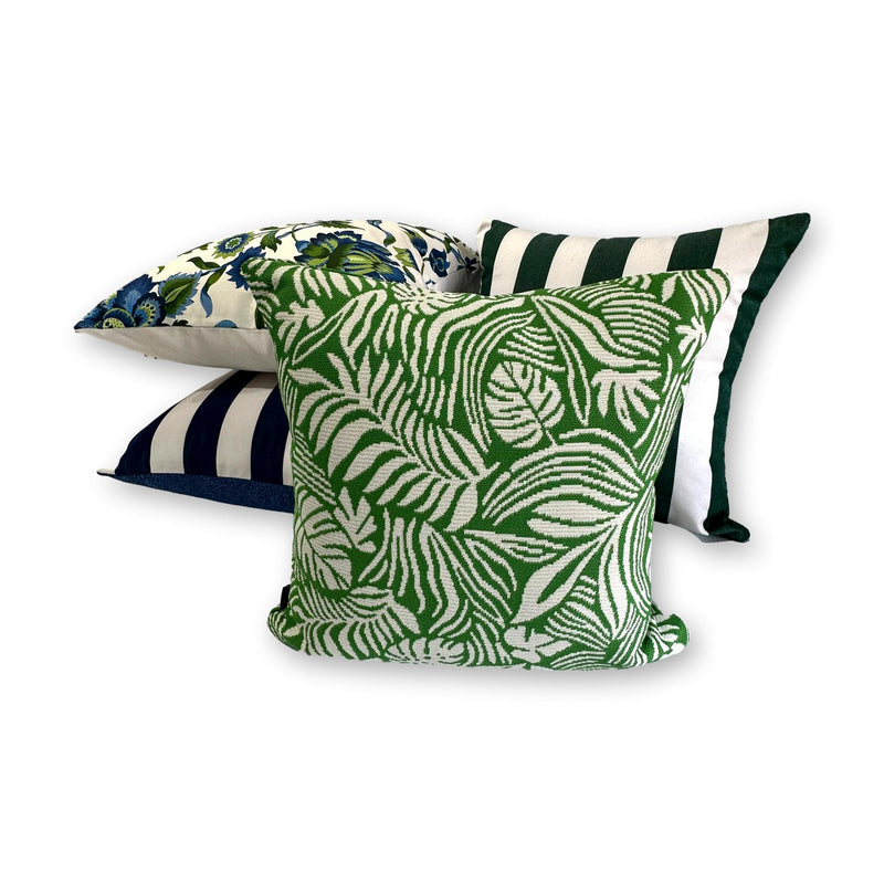 Spritz Stripe Green & White