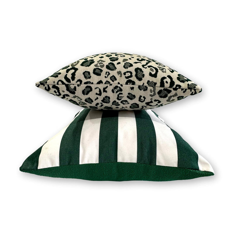 Spritz Stripe Green & White