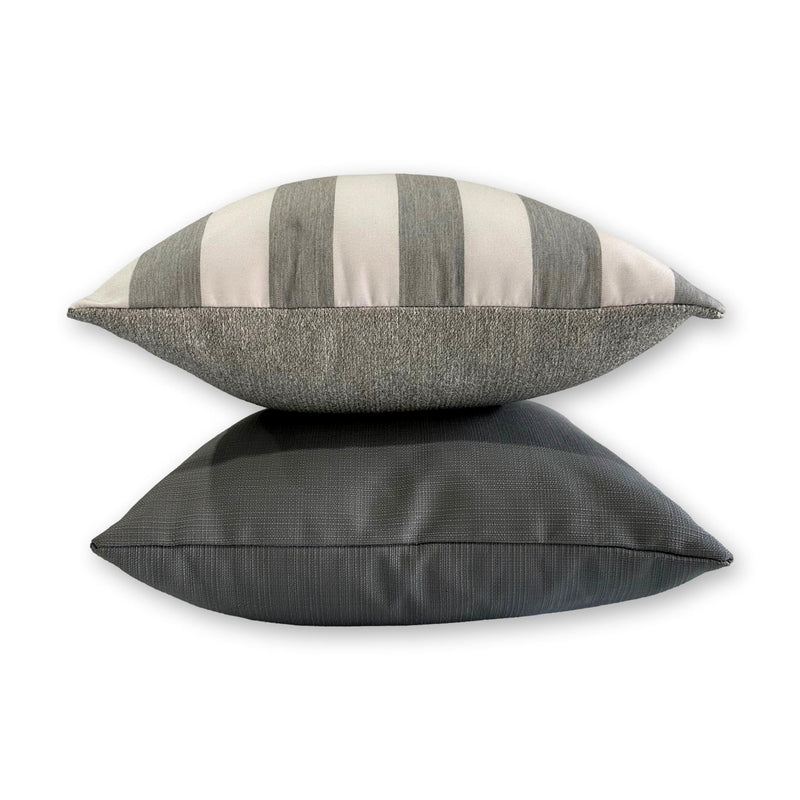 Spritz Stripe Grey & White
