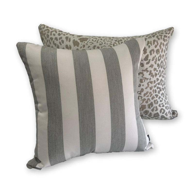 Spritz Stripe Grey & White