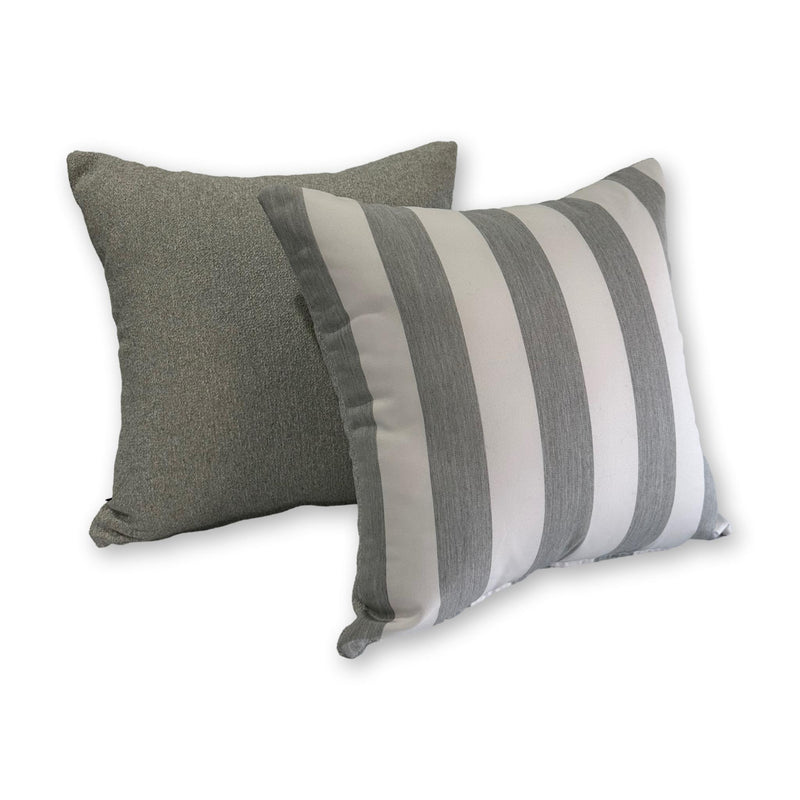 Spritz Stripe Grey & White
