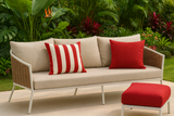 Spritz Stripe Red & White