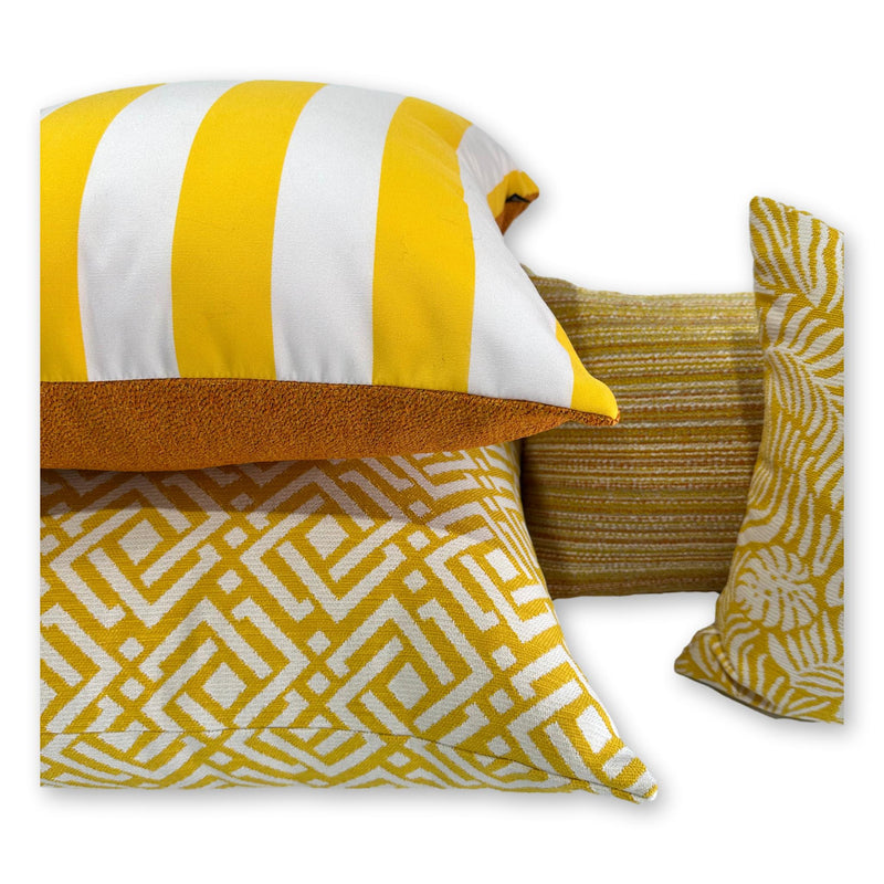 Spritz Stripe Yellow & White