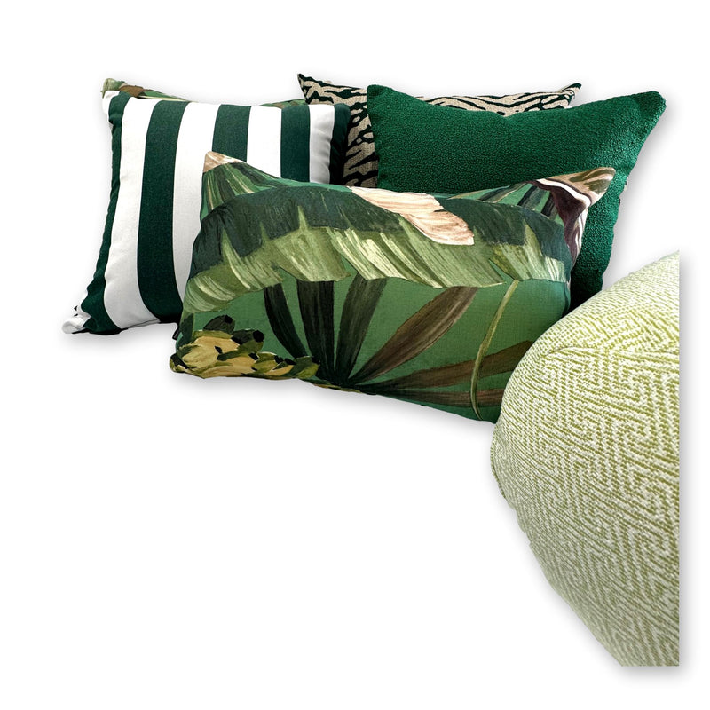 Spritz Stripe Green & White