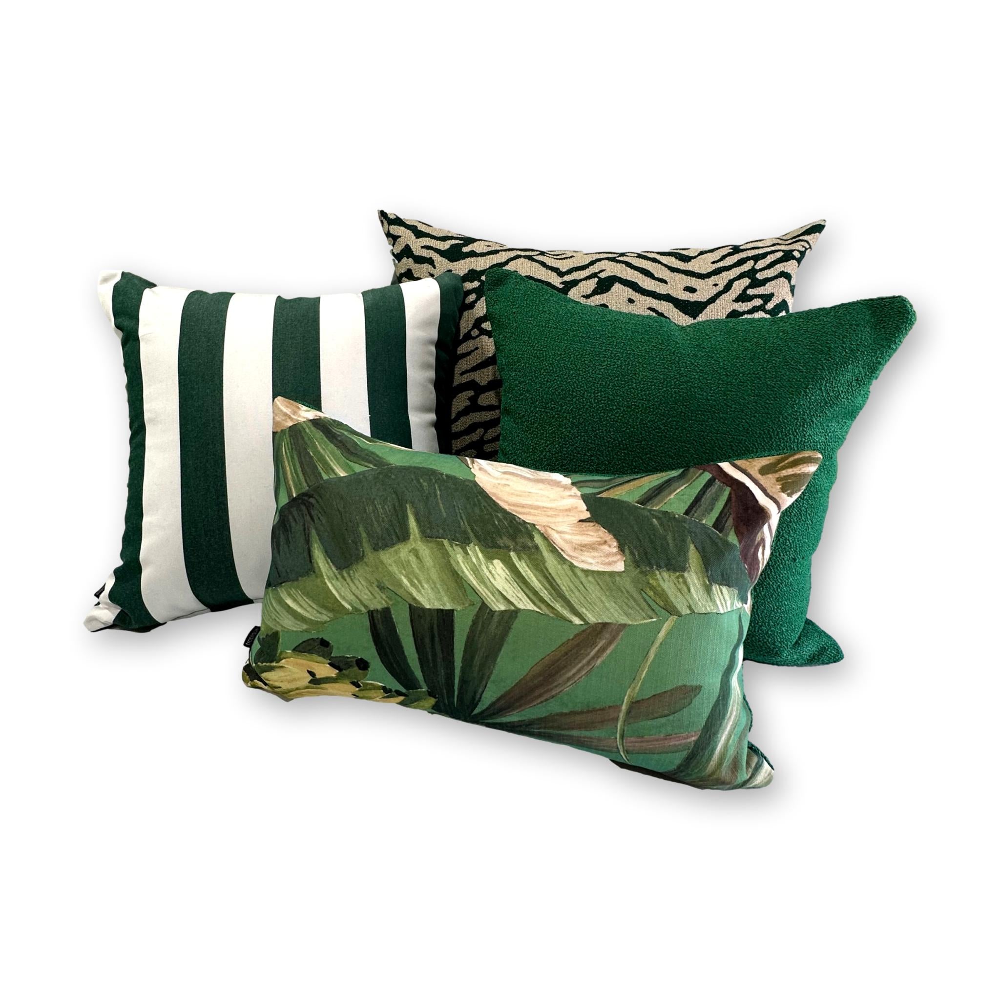 Spritz Stripe Green & White