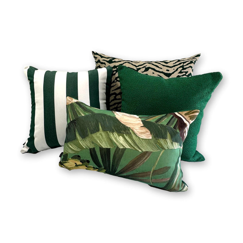 Spritz Stripe Green & White