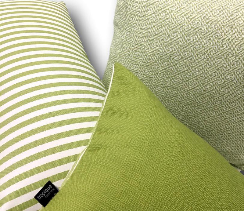 Quay in Verde - Tropique Cushions