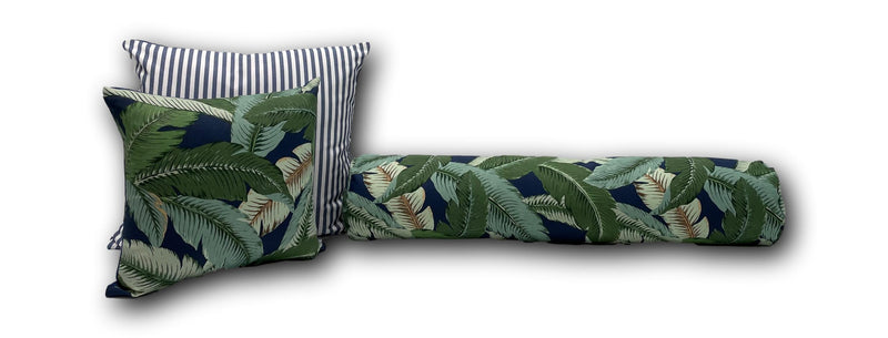 Daybed Bolster | Aloha Palm in Fern