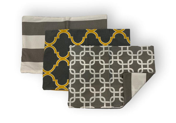 Plain set - 3 lumbar covers