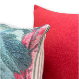 Botanical Red Set - Tropique Cushions