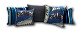 South Beach Sapphire Stripe Outdoor Velvet