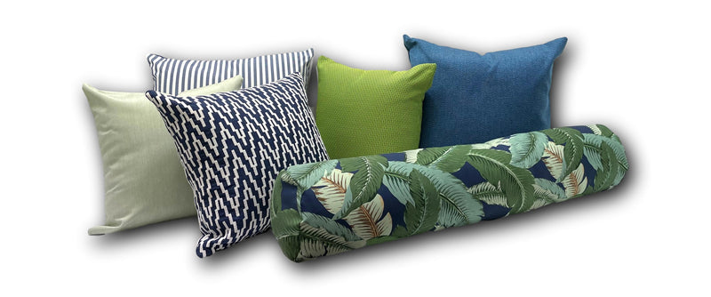 Daybed Bolster | Aloha Palm in Fern
