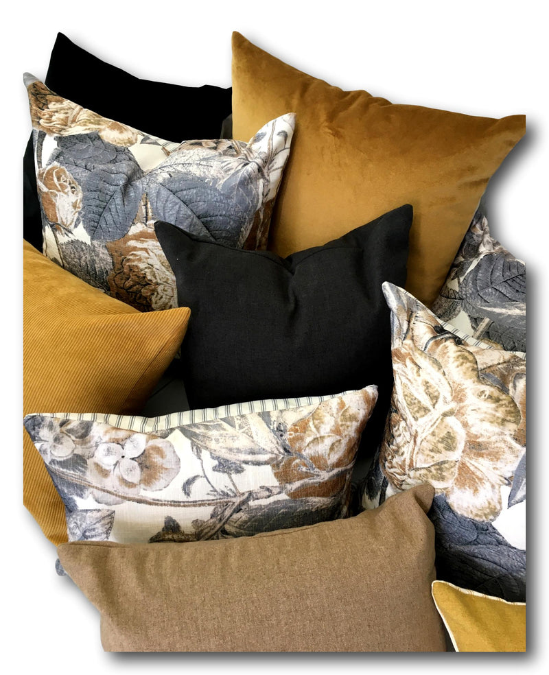 Botanique Pewter - Tropique Cushions
