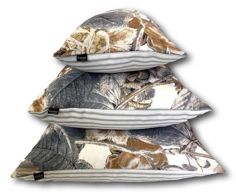 Botanique Pewter - Tropique Cushions