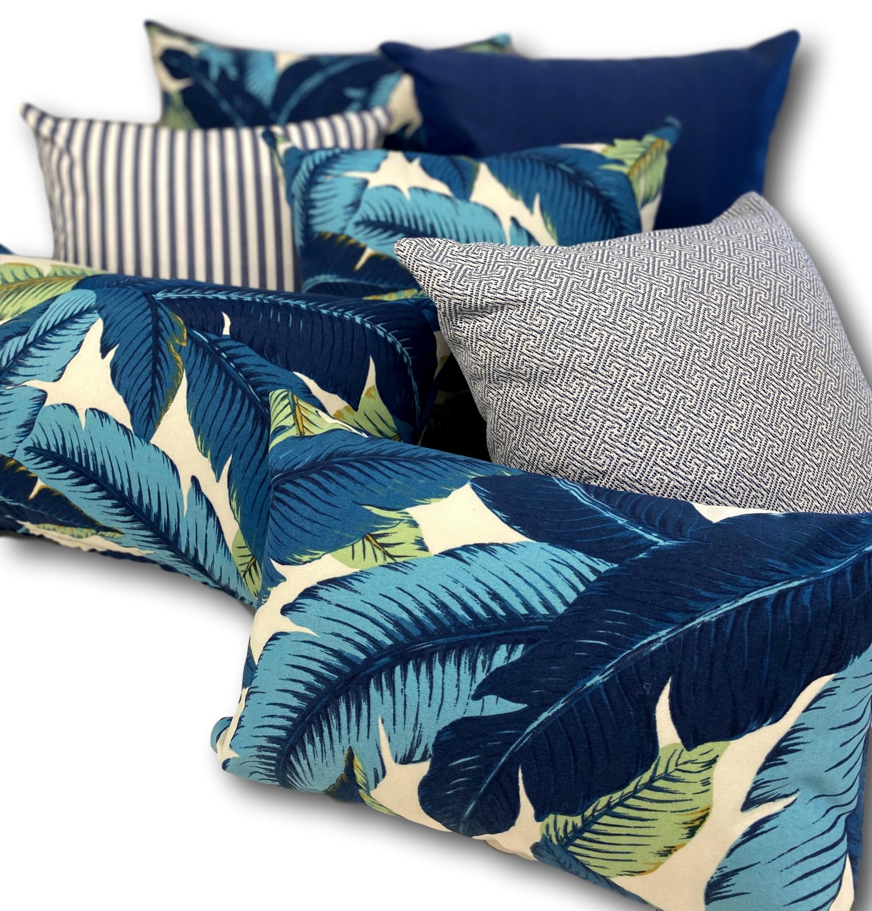 Sunlounger Aloha Palm in Indigo