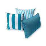 Cove in Aqua - Tropique Cushions