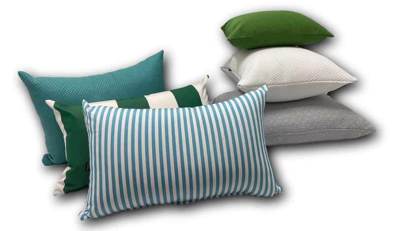 Quay in Gull - Tropique Cushions