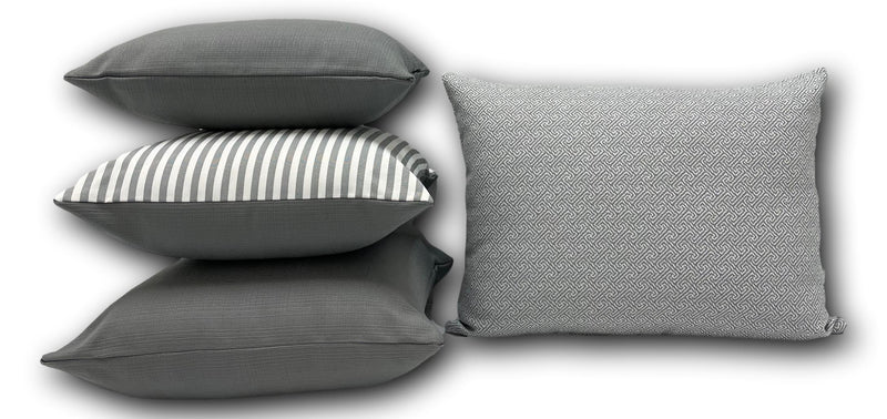 Quay in Gull - Tropique Cushions