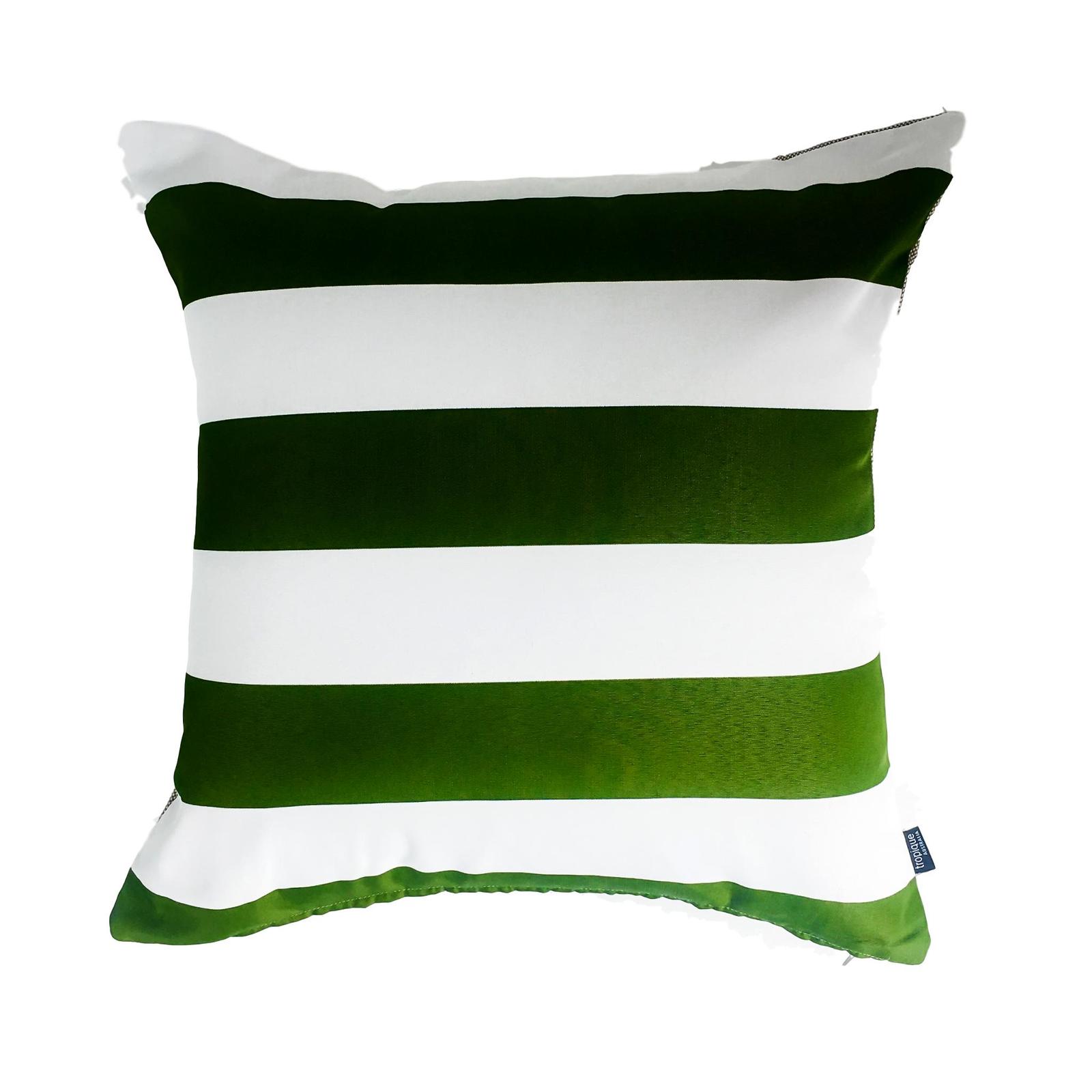 Cabana in Palm ( 1 50cmx50cm & 1 60cmx60cm left) - Tropique Cushions