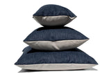 Coastal Drift in Navy - Tropique Cushions