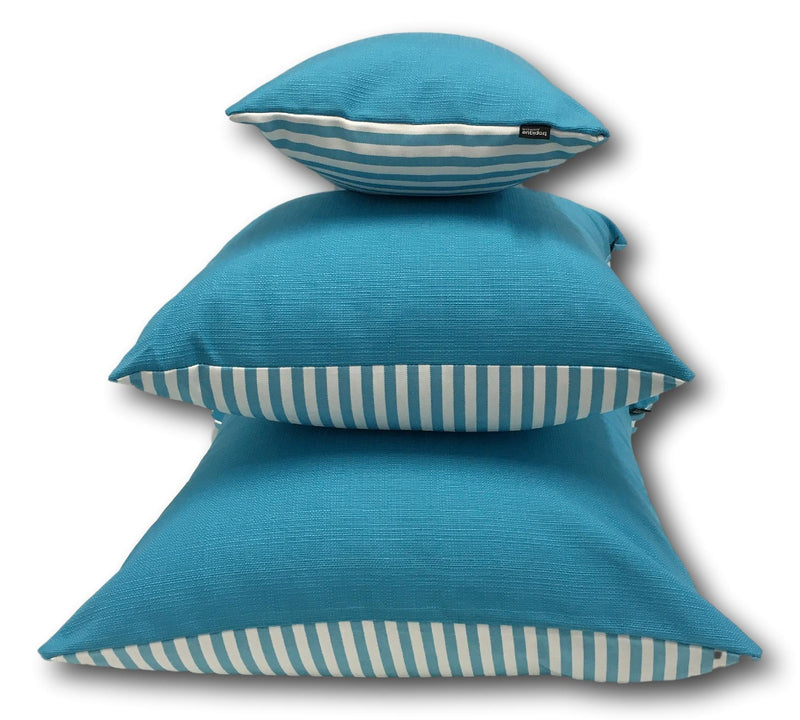 Cove in Aqua - Tropique Cushions