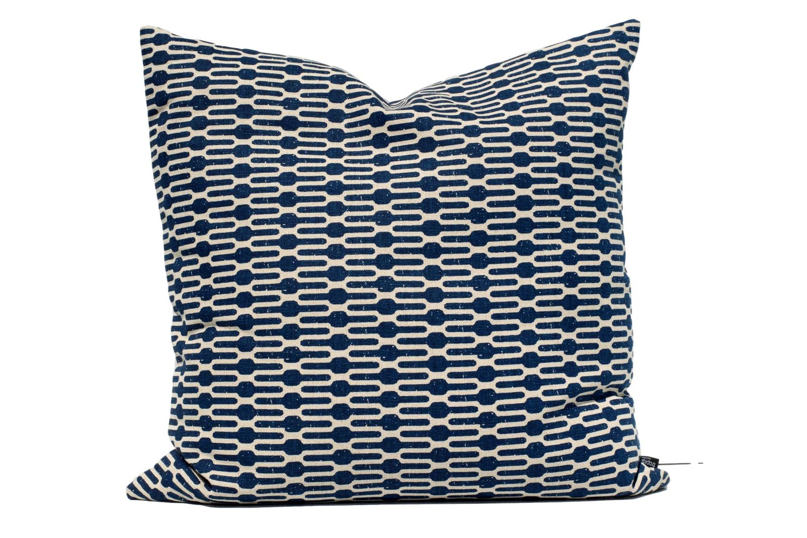 Dock in Navy - Tropique Cushions