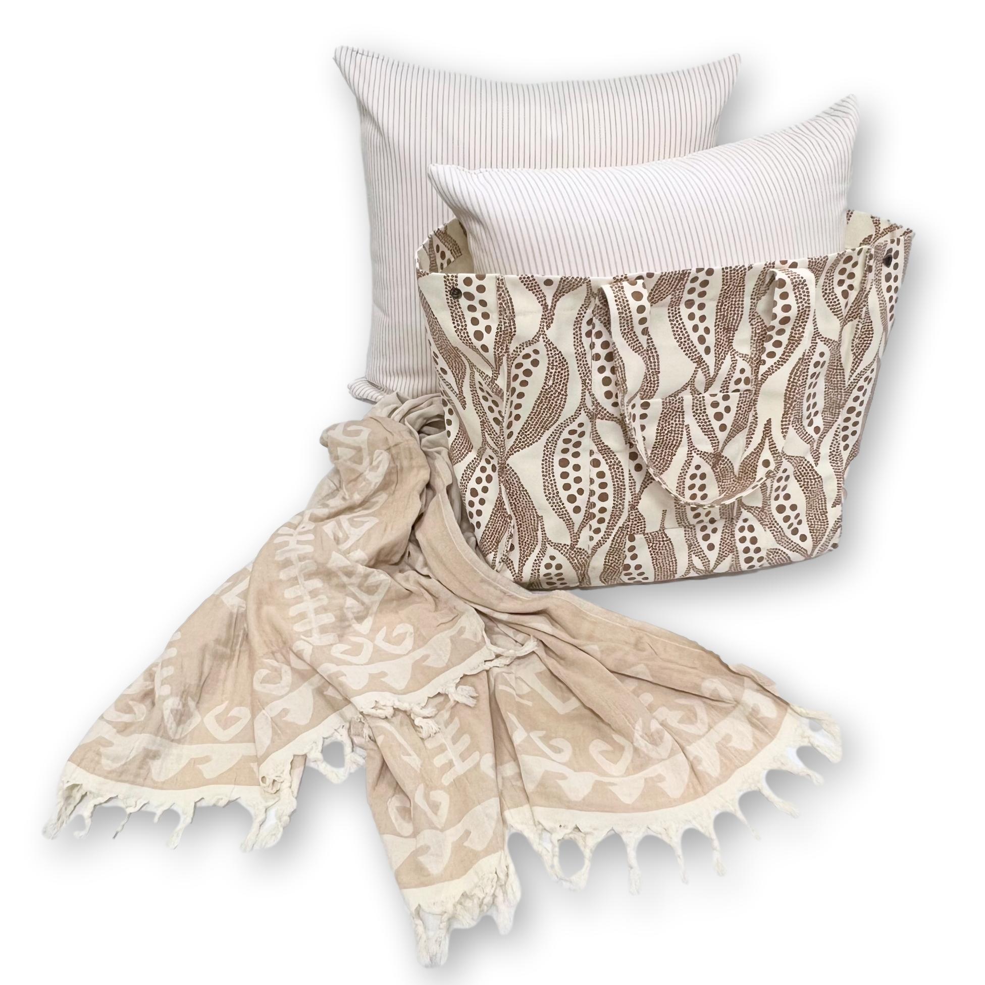3Beaches Duck Stripe in Pearl
