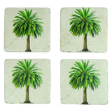 Coaster Set of 4 Canary Palm
