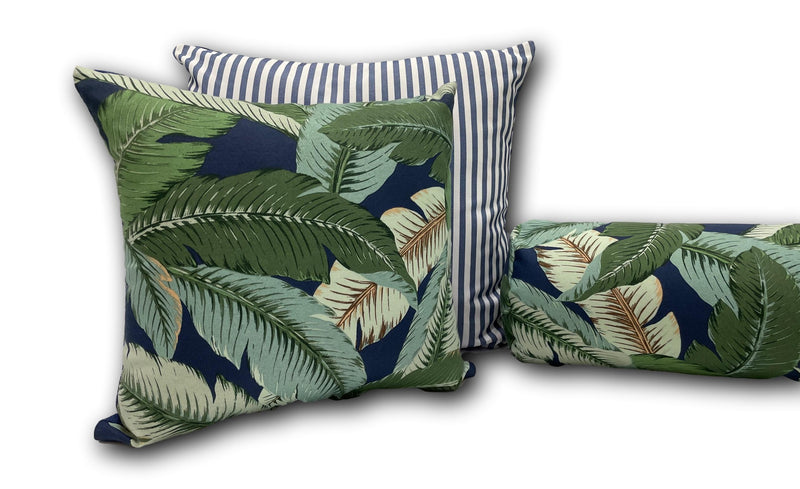 Daybed Bolster | Aloha Palm in Fern
