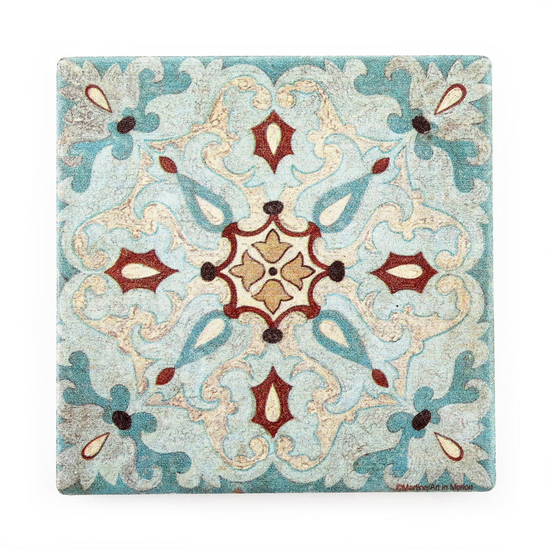 Coaster Set of 4 French Blue Star