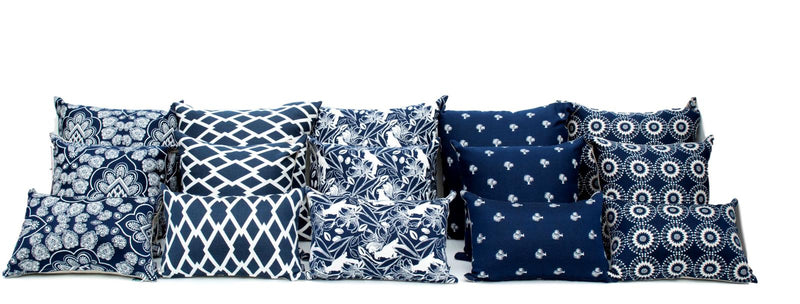 Fishnet in Broadwater - Made to Order! - Tropique Cushions