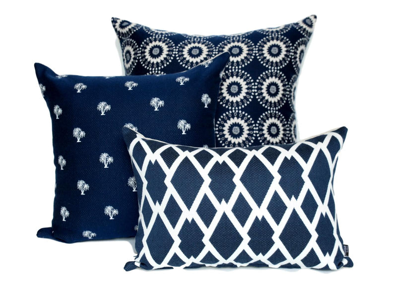 Fishnet in Broadwater - Made to Order! - Tropique Cushions