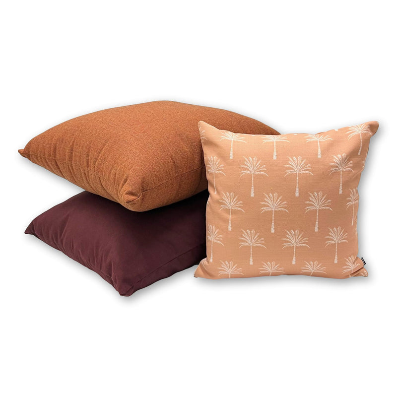 Sunbrella Cast in Currant   Set of 3