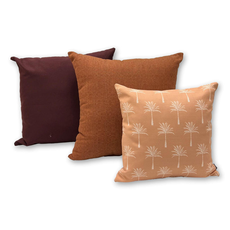 Sunbrella Cast in Currant   Set of 3