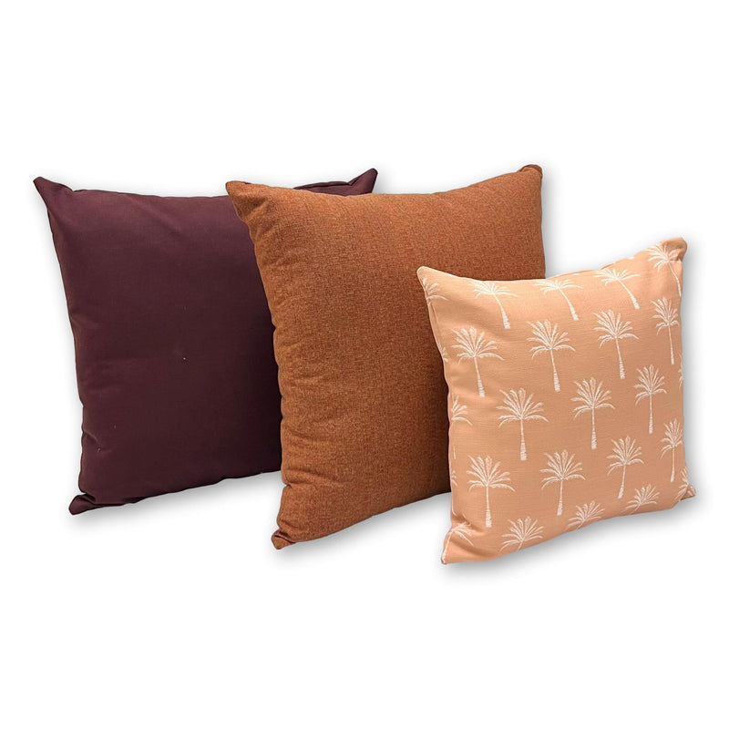 Sunbrella Cast in Currant   Set of 3