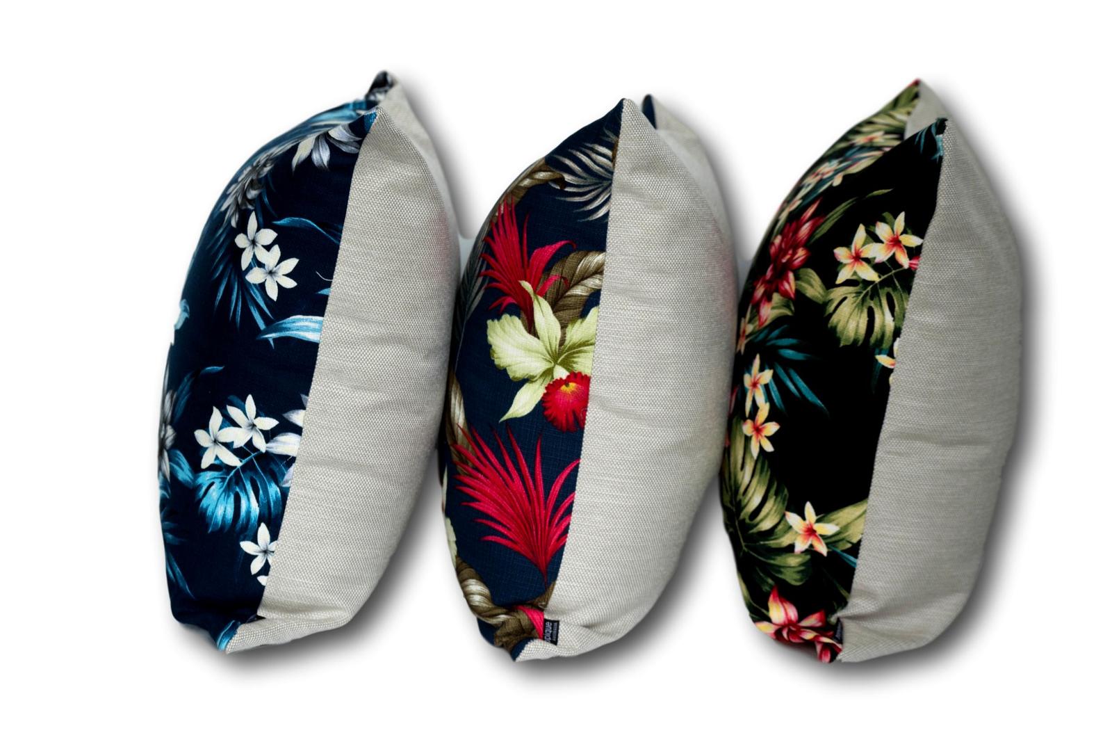 Hanna Ginger in Night - Tropique Cushions